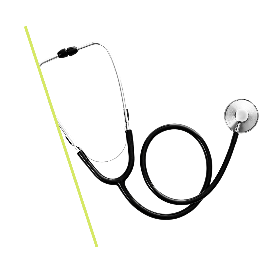 Healthcare Sector Header healthcare sector header - stethoscope graphic