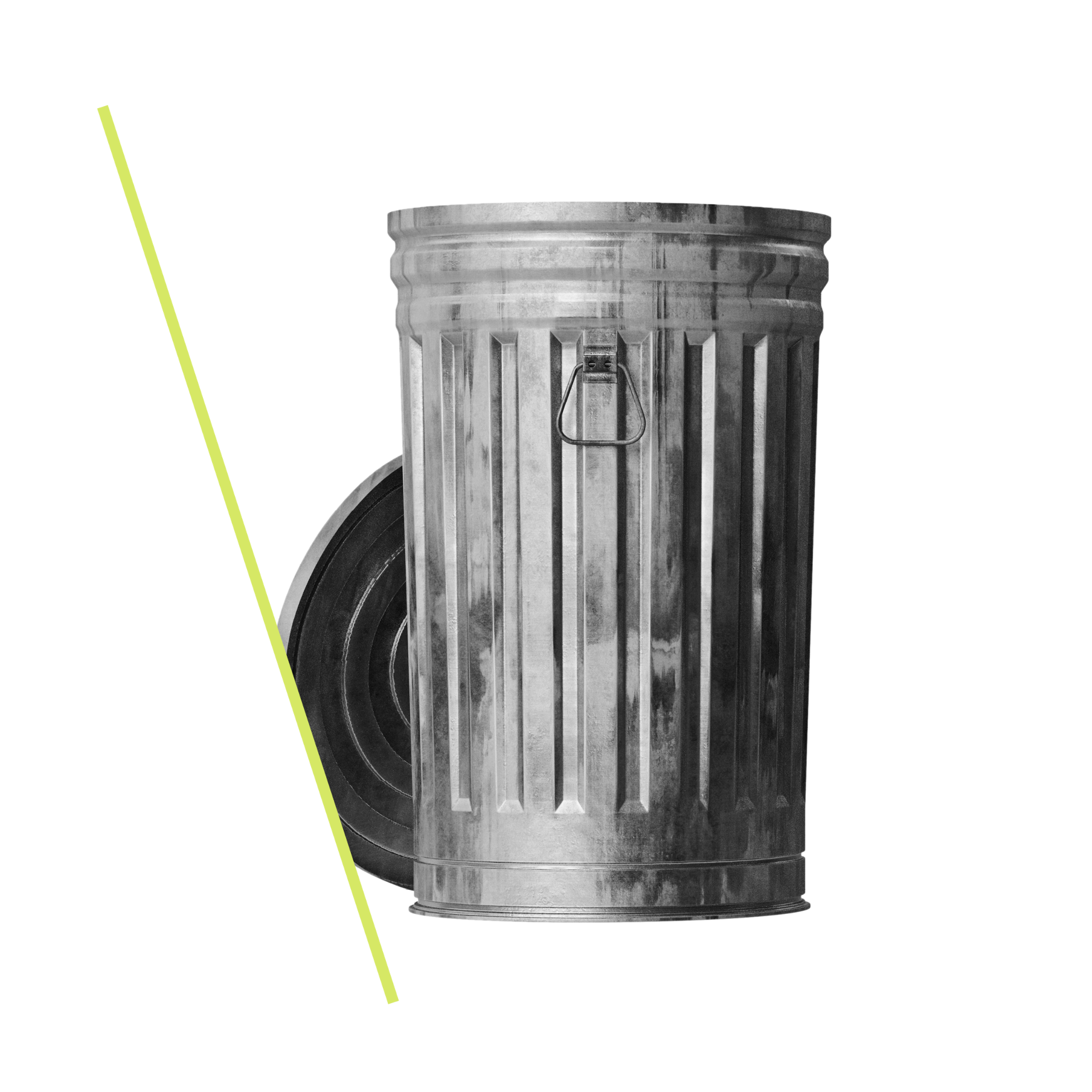 email marketing header - trash can graphic