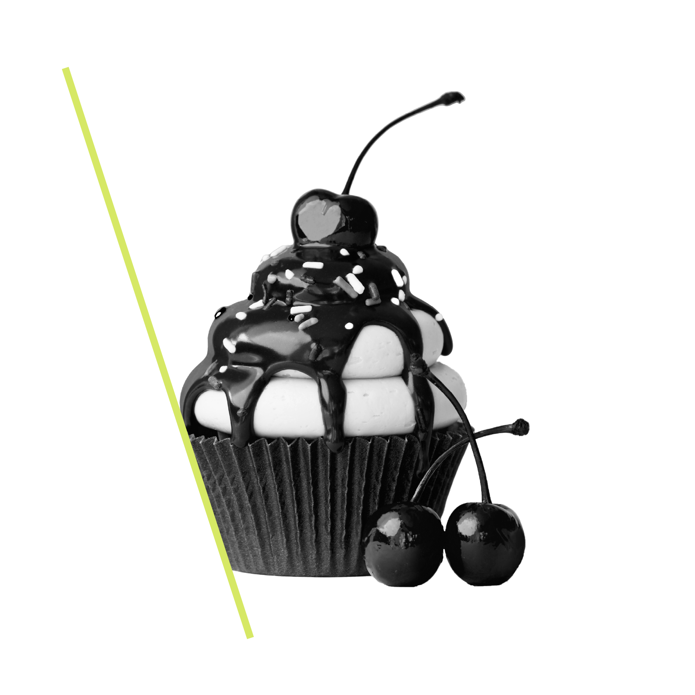 Food and Drink Header food and drink header - cupcake graphic