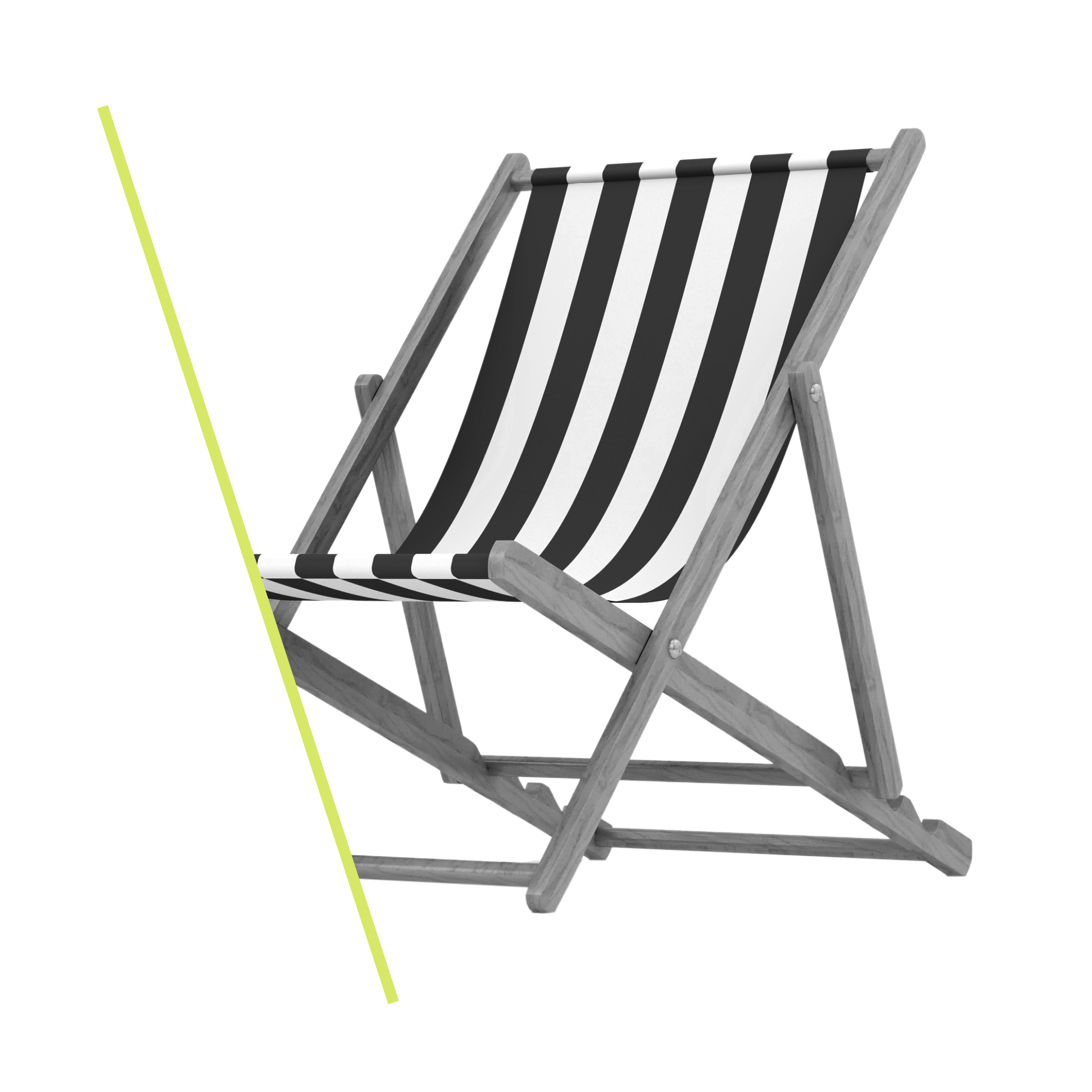 Travel, tourism & hospitality Header - deck chair graphic